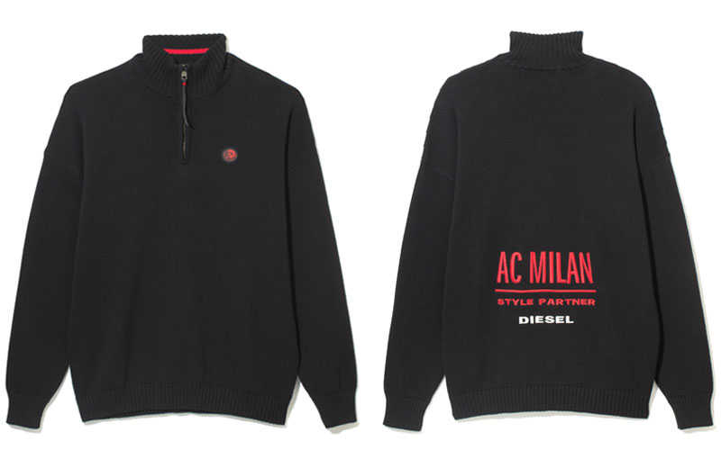 【非売品】DIESELディーゼル ACミラン パートナー帯同ジャケット 48 非売品】DIESELディーゼル ACミラン パートナー帯同ジャケット